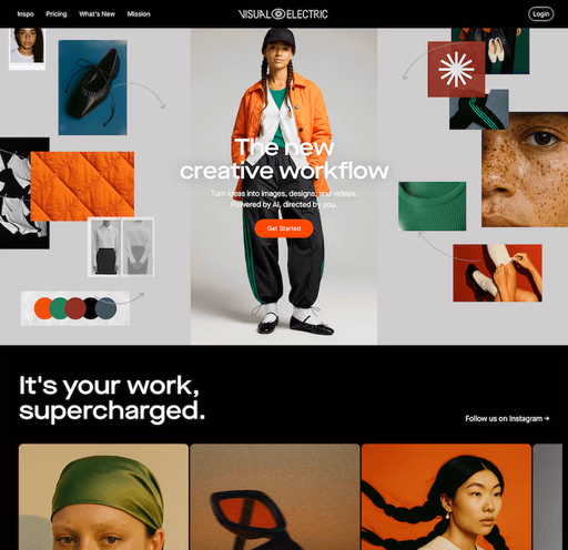 Exemplo de landing page para captação de leads - design moderno e formulário otimizado